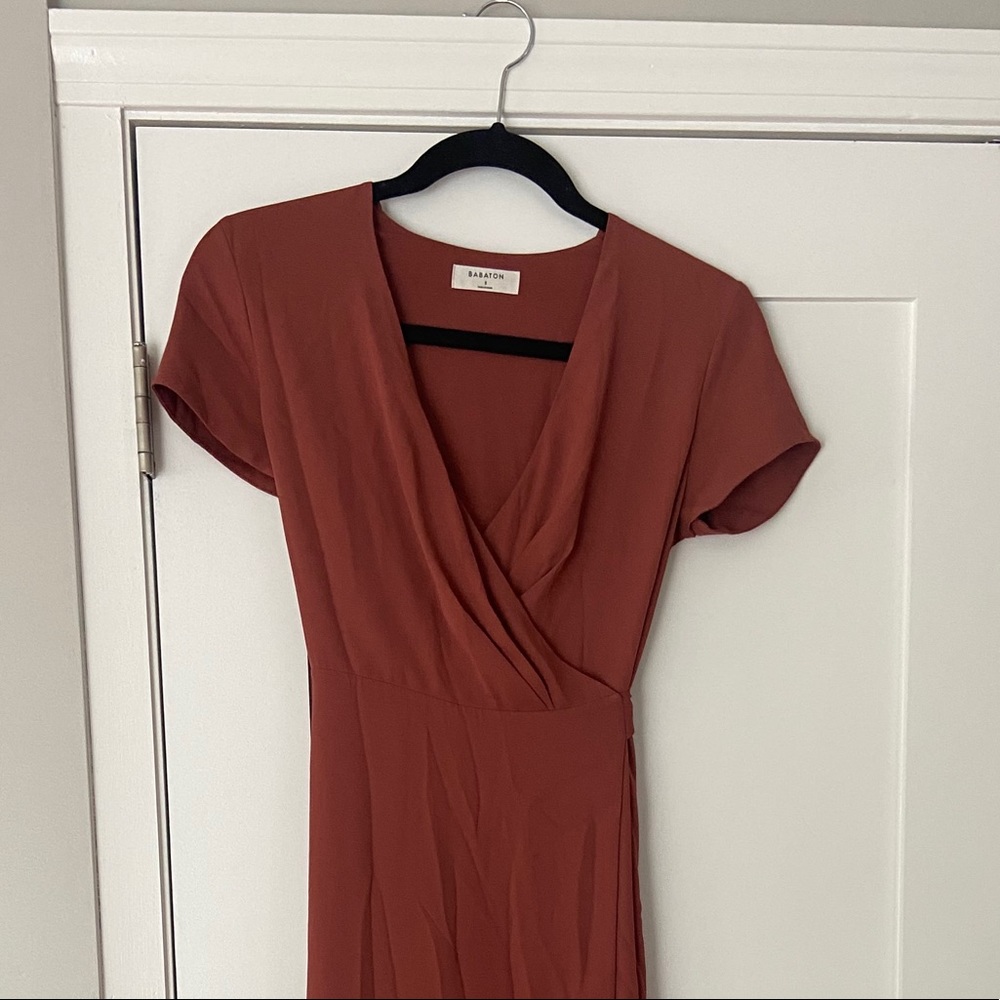 Babaton wrap dress